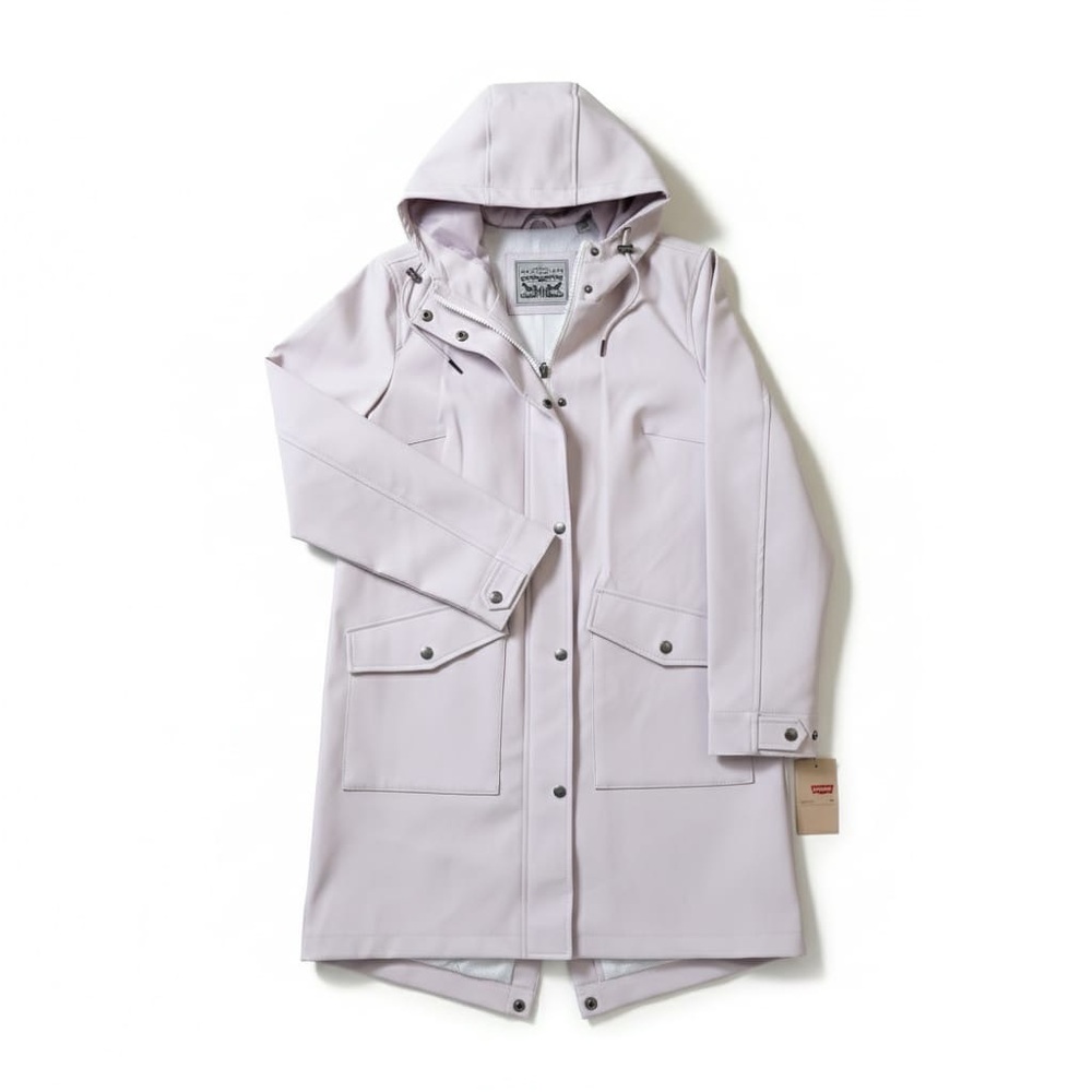 Levi’s Midweight Rubberized Rain Fishtail Parka Jacket